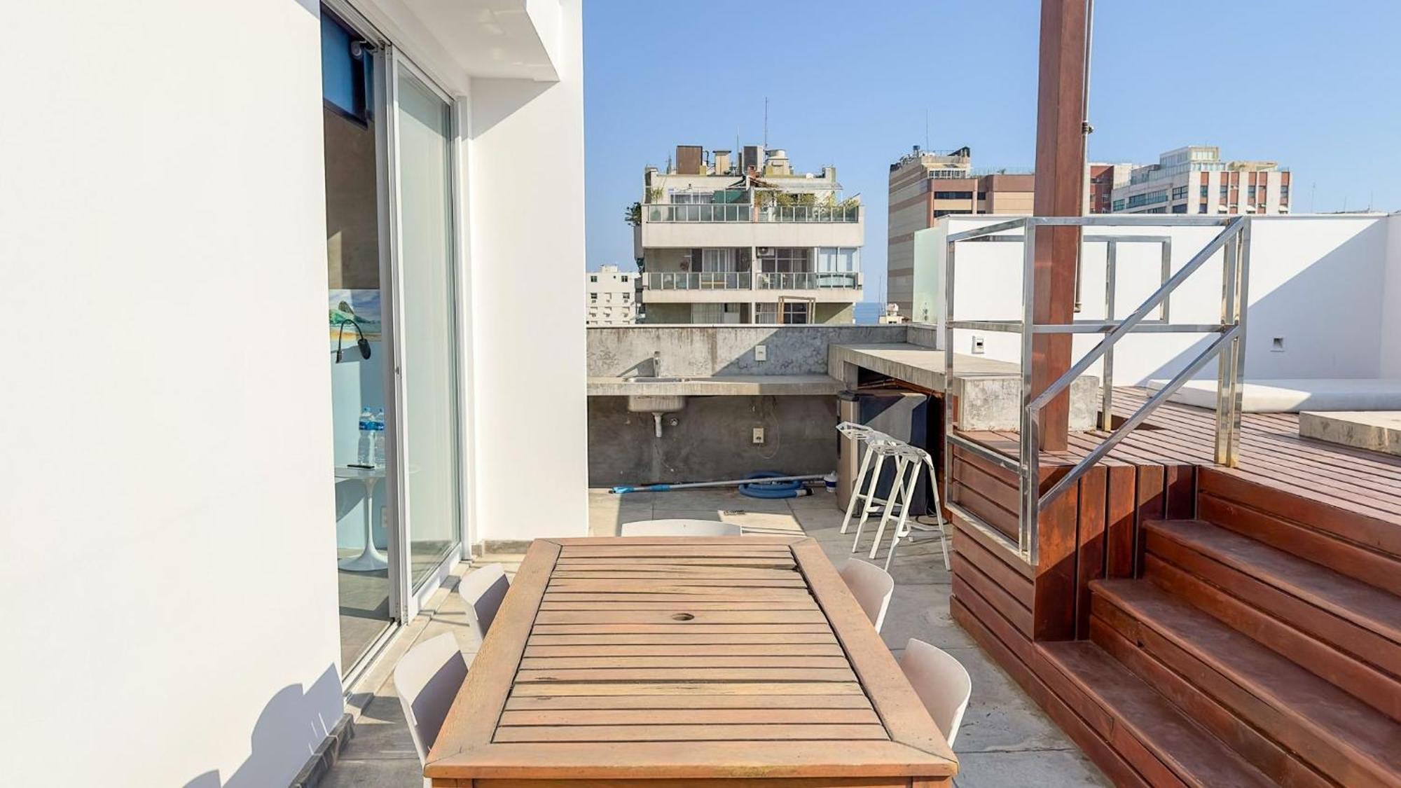 Hr.316 - Cobertura Duplex Com 3 Em Ipanema Apartamento *